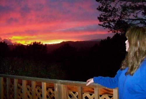Lynn-watches-sunset