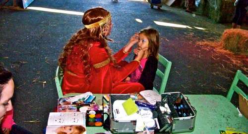 face-painting